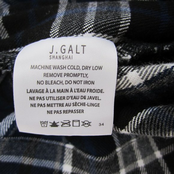 John Galt Top Cropped Button Down EUC - Picture 11 of 11